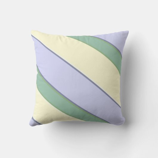 大きいデイジーの花を持つかわいいハムスターは、芸術縞で飾ります クッション (裏面)