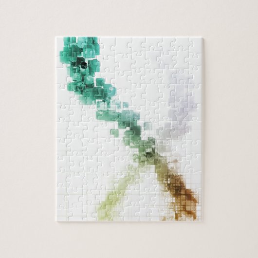 大きいデータ視覚化のAnalyticsの技術 ジグソーパズル (縦)