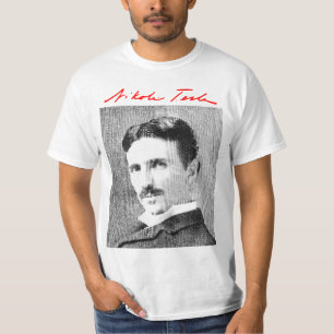 大きいニコラ・テスラ Tシャツ