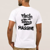 大きいバージン諸島 Tシャツ (裏面)