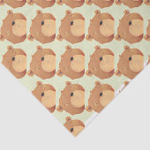 大きいヒグマのクローズアップ 薄葉紙 (詳細)