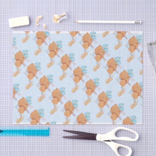 大きいヒグマ、さらさ、及びだらしない共有2の椅子 薄葉紙 (クラフト)