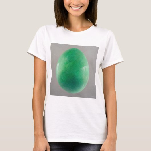 大きいヒスイの卵 Tシャツ (正面)