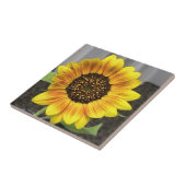 大きいヒマワリの装飾的なタイル タイル (側面)