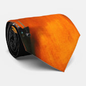 大きいビオラのタイ ネクタイ (ロール)