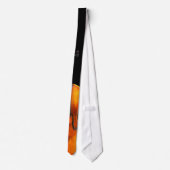 大きいビオラのタイ ネクタイ (裏面)