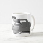 大きいビデオ・カメラのマグ コーヒーマグカップ (正面右)