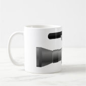 大きいビデオ・カメラのマグ コーヒーマグカップ (左)