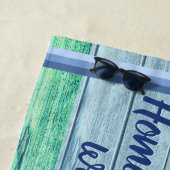 大きいビーチタオルは流木のビーチを振ります ビーチタオル (インサイチュ)