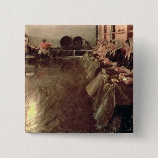 大きいビール醸造所1890年 缶バッジ (正面)