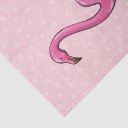 大きいピンクのフラミンゴのティッシュのギフトの包装紙 薄葉紙 (詳細)