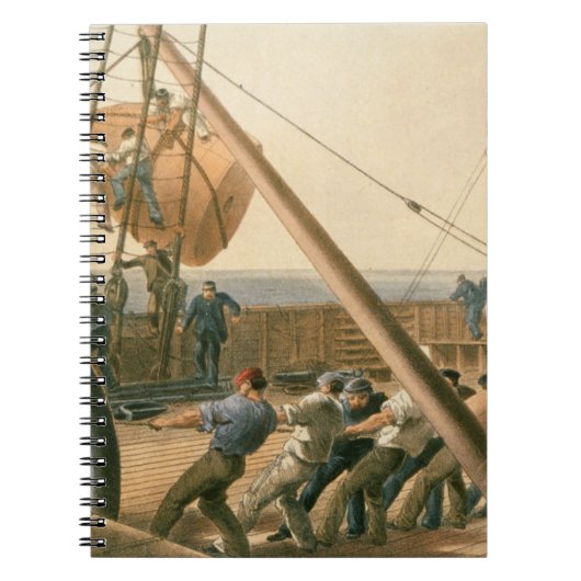 大きいブイの1つを進水させることを準備します威厳がある ノートブック (正面)