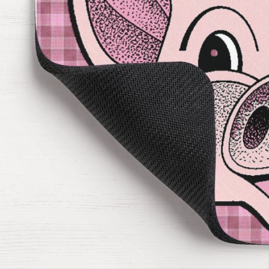 大きいブタ マウスパッド (コーナー)