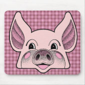 大きいブタ マウスパッド (正面)