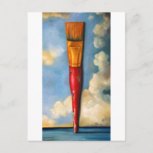 大きいブラシ(_Brush)[1] ポストカード (正面)