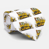 大きいブルドーザーのDozerのタイ ネクタイ (ロール)