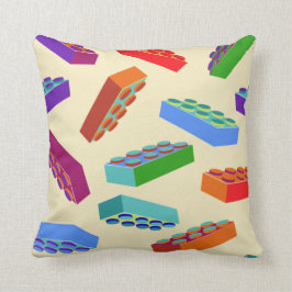 大きいブロックは枕をもてあそびます クッション