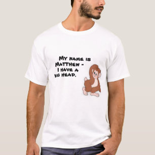 大きいヘッドMatthew Tシャツ