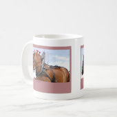 大きいベルギーのマグ コーヒーマグカップ (正面左)