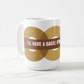 大きいベーゲルのマグ コーヒーマグカップ (正面左)