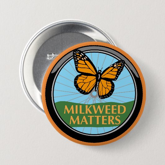 大きいボタン 缶バッジ (正面&裏面)