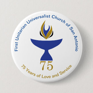 大きいボタン、3インチ 缶バッジ