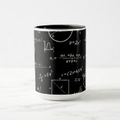 大きいマグカップ 脳派 ブラックボード コンボ マグカップ (中央)