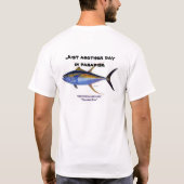 大きいマグロリゾート Tシャツ (裏面)