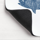 大きいマグロ マウスパッド (コーナー)