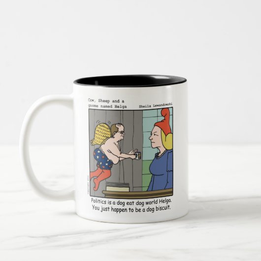 大きいマグ ツートーンマグカップ (左)