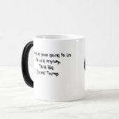 大きいマグ-切札の引用文--を考えて下さい モーフィングマグカップ (正面左)