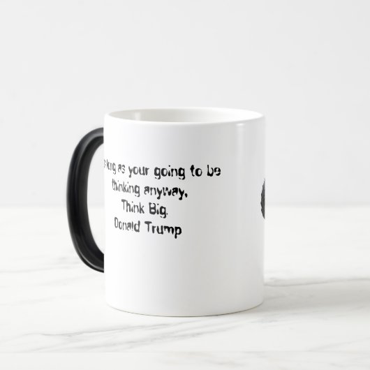 大きいマグ-切札の引用文--を考えて下さい モーフィングマグカップ (正面左)