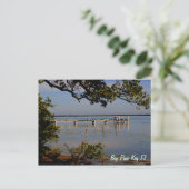 大きいマツ鍵の鳥の波止場 ポストカード (スタンド正面)