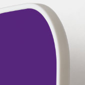 大きいモノグラムエレガントスクリプ王室のル紫 ピックルボールラケット (左詳細)