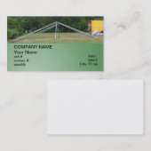 大きいレンタルパーティーのテント 名刺 (正面/裏面)