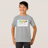 大きいロゴのキッズTシャツ Tシャツ (正面フル)