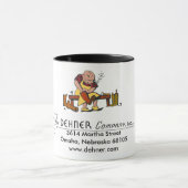 大きいロゴ、Dehnerの人- 1、3614マーサStreetOma… マグカップ (中央)