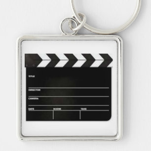 大きい下見板のフィルムの石板Keychain キーホルダー