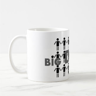 大きい乗組員との大きいデータ コーヒーマグカップ