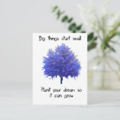 大きい事は小さい始めます ポストカード (スタンド正面)