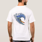 大きい低下 Tシャツ (裏面)