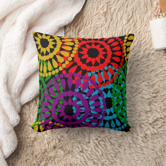 大きい円 クッション (ブランケット)