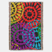 大きい円 スローブランケット (正面縦)