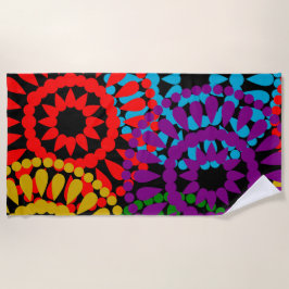 大きい円 ビーチタオル