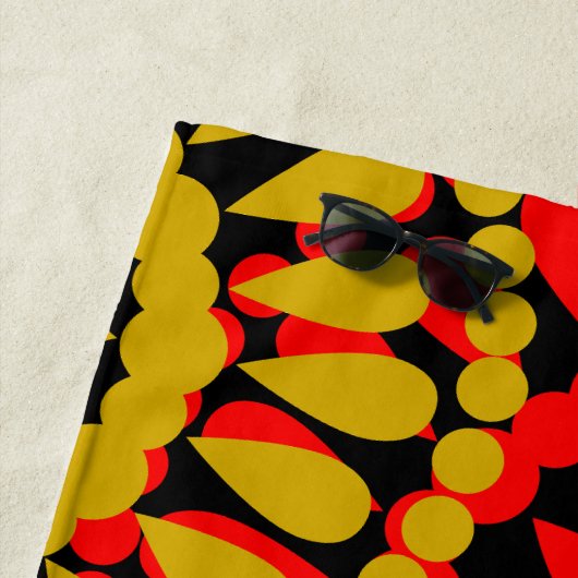 大きい円 ビーチタオル (インサイチュ)