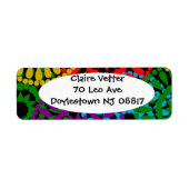 大きい円 ラベル (正面)