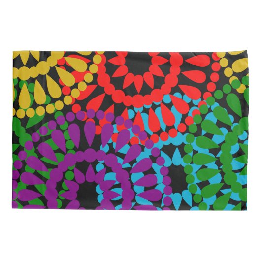 大きい円 枕カバー (裏面)