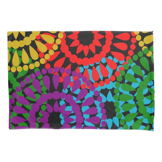 大きい円 枕カバー (正面)