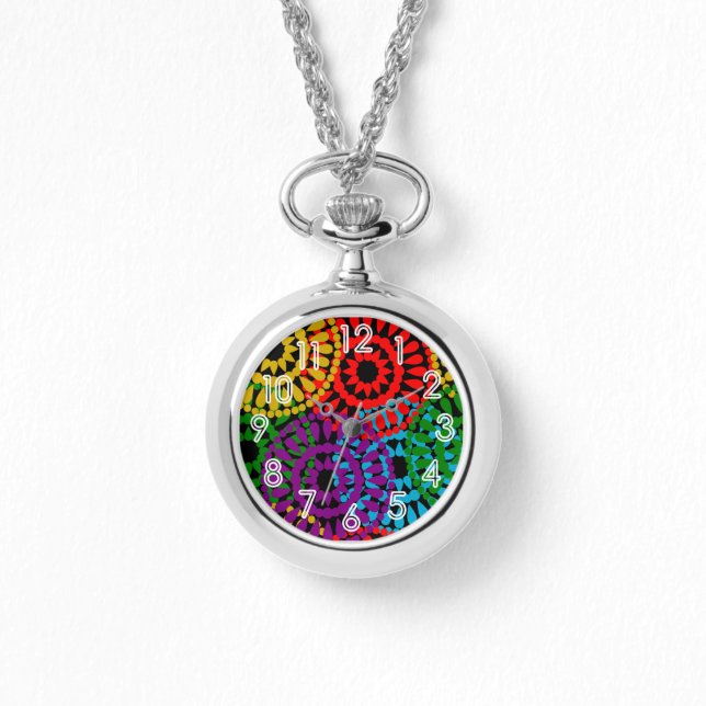 大きい円 腕時計 (正面)