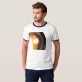 大きい写真のシンプル Tシャツ (正面フル)